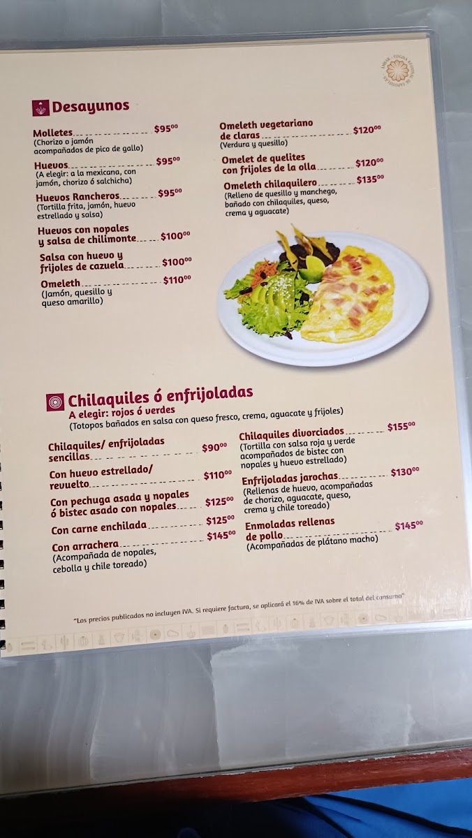Restaurant Ambar Cocina Regional Menu - Image 3